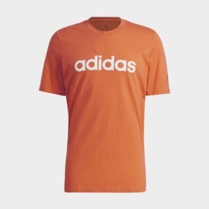 ADIDAS ESSENTIALS EMBROIDERED LINEAR LOGO TEE